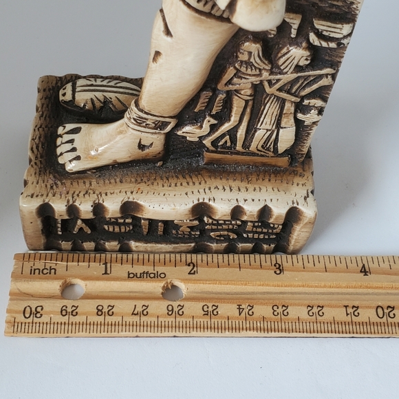 Egyptian god Horus Statue Son of the Pharoah made in Egypt 9.5" tall - Picture 10 of 10